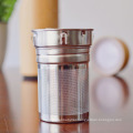 550ML Stainless Steel Tea Infuser Nature Bamboo Glass Inner Thermos Vacuum Flask